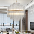 Modern luxury living room lights k9 crystal pendant chandelier